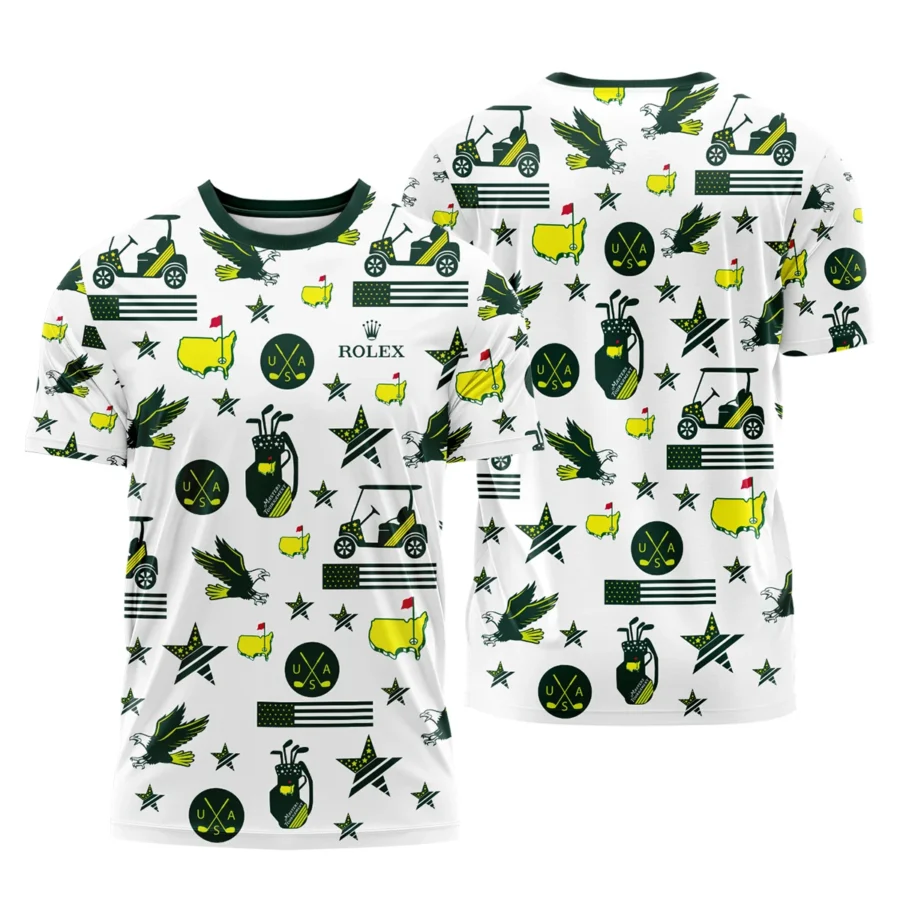 Golf Pattern Green Rolex 125th U.S. Open Oakmont Performance T-Shirt All Over Prints QTMT180724A1ROXTS