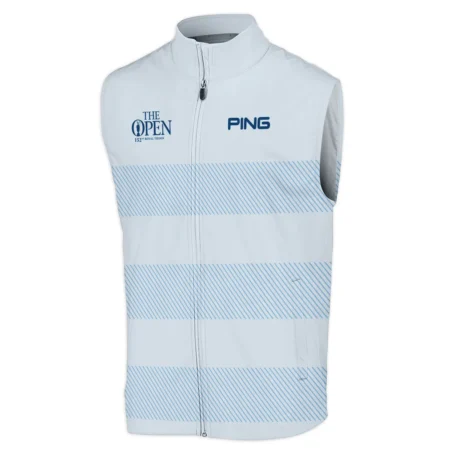 Special Release Ping 152nd Open Championship Light Blue Background Line Pattern Sleeveless Jacket All Over Prints HOTOP100724A01PISJK