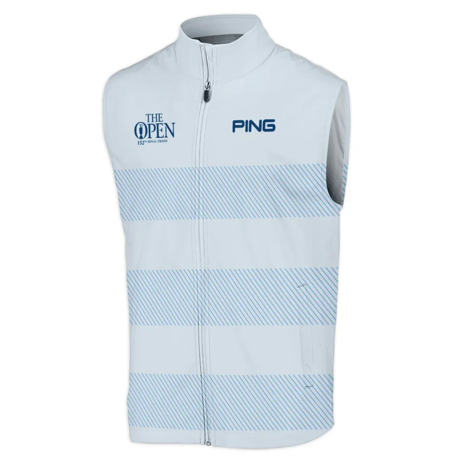 Special Release Ping 152nd Open Championship Light Blue Background Line Pattern Sleeveless Jacket All Over Prints HOTOP100724A01PISJK