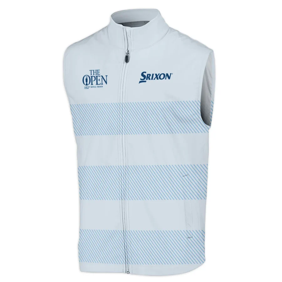 Special Release Srixon 152nd Open Championship Light Blue Background Line Pattern Sleeveless Jacket All Over Prints HOTOP100724A01SRISJK