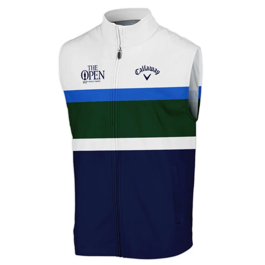 White Blue Green Background Callaway152nd Open Championship Sleeveless Jacket All Over Prints HOTOP270624A01CLWSJK