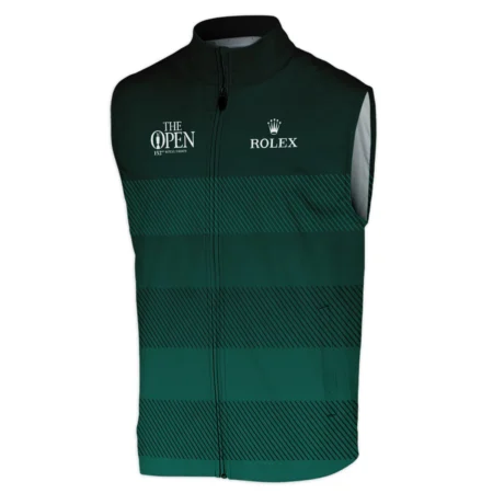 152nd Open Championship Rolex Dark Green Gradient Line Pattern Sleeveless Jacket All Over Prints HOTOP280624A01ROXSJK