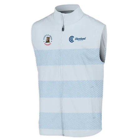 Sleeveless Jacket Cleveland Golf 125th US Open Championship Light Blue Background Line Blue HOUSG120724A02CLESJK