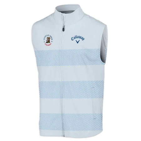 Sleeveless Jacket Callaway 125th US Open Championship Light Blue Background Line Blue HOUSG120724A02CLWSJK