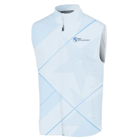 Light Blue Color Callaway BMW PGA Championship Sleeveless Jacket All Over Prints QTBMW2407A1CLWSJK