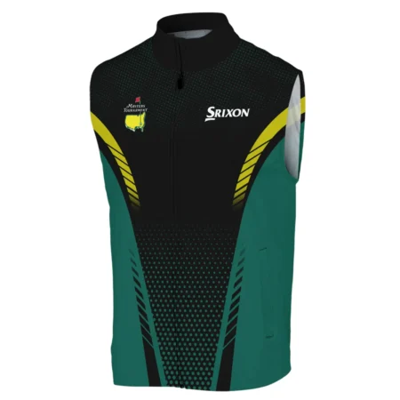 Special Release Green Mix Black Srixon Masters Tournament Sleeveless Jacket All Over Prints QTMT130724A1SRSJK