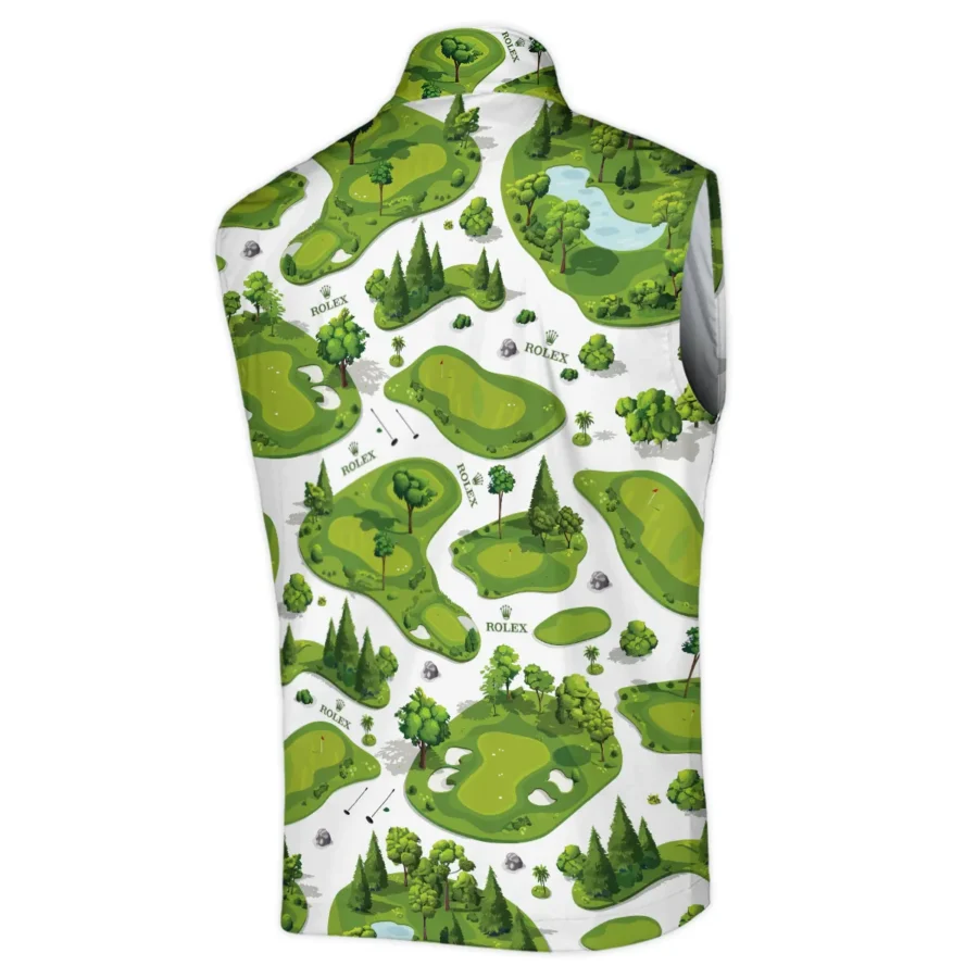 Special Golf Course Pattern Sleeveless Jacket Rolex BLG110724A5ROXSJK