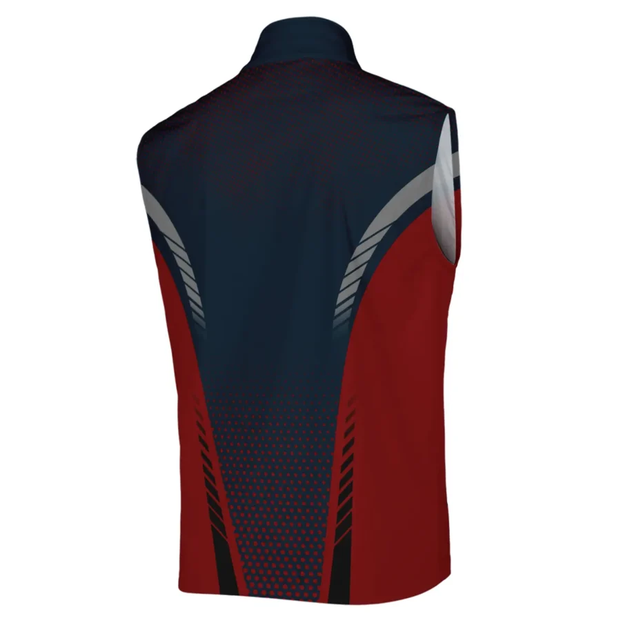 Collab Release Dark Blue Red Callaway Masters Tournament Sleeveless Jacket All Over Prints BLMT220724A2CLWSJK