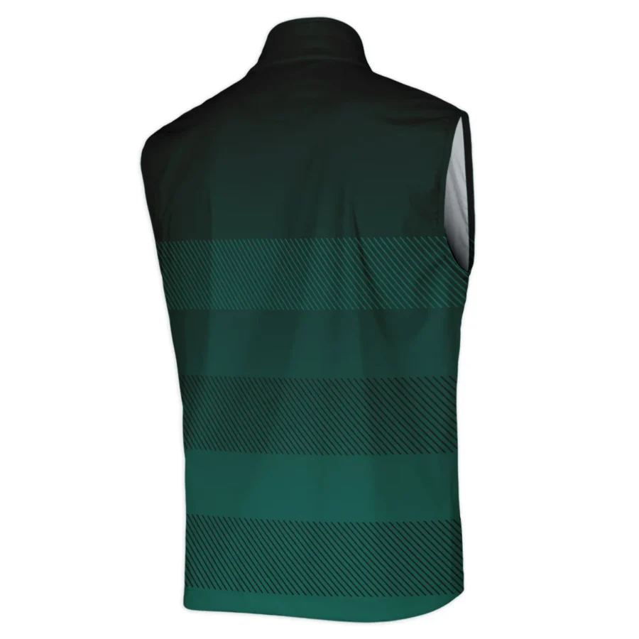 152nd Open Championship Callaway Dark Green Gradient Line Pattern Sleeveless Jacket All Over Prints HOTOP280624A01CLWSJK