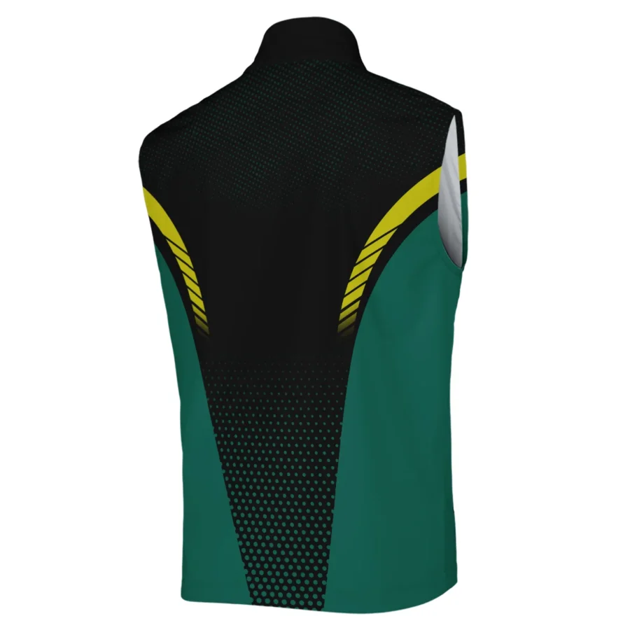 Special Release Green Mix Black Callaway 125th U.S. Open Oakmont Sleeveless Jacket All Over Prints QTMT130724A1CLWSJK