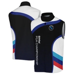 Polo Shirt Wilson Staff BMW PGA Championship Black Background Halftone Blue Red HOBMW110724A01WSPL