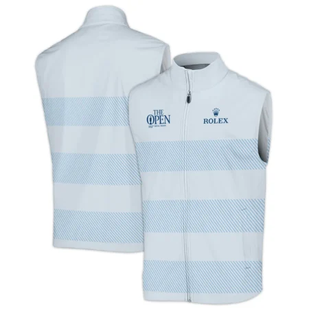 Special Release Rolex 152nd Open Championship Light Blue Background Line Pattern Sleeveless Jacket All Over Prints HOTOP100724A01ROXSJK