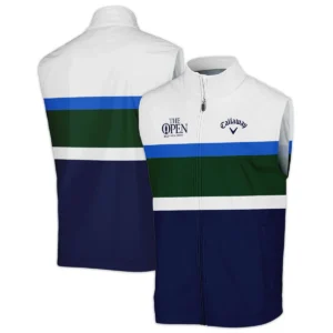 White Blue Green Background Callaway152nd Open Championship Quarter-Zip Jacket All Over Prints HOTOP270624A01CLWSWZ