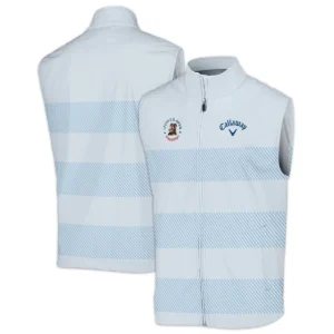 Quarter Zip Jacket Shirt Callaway 125th US Open Championship Light Blue Background Line Blue HOUSG120724A02CLWSWZ