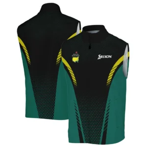 Special Release Green Mix Black Srixon Masters Tournament Quarter-Zip Jacket All Over Prints QTMT130724A1SRSWZ