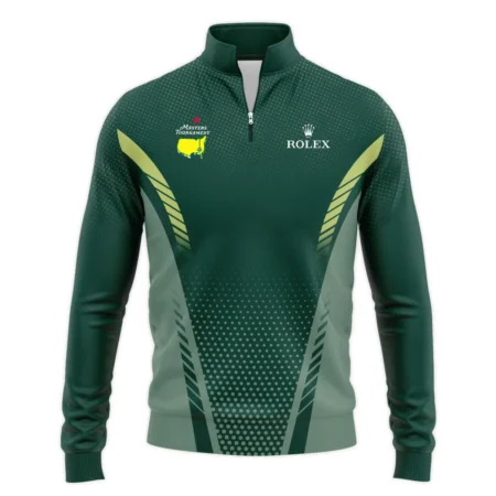 Collab Release Green Mix Rolex Masters Tournament Quarter-Zip Jacket All Over Prints BLMT220724A4ROXSWZ