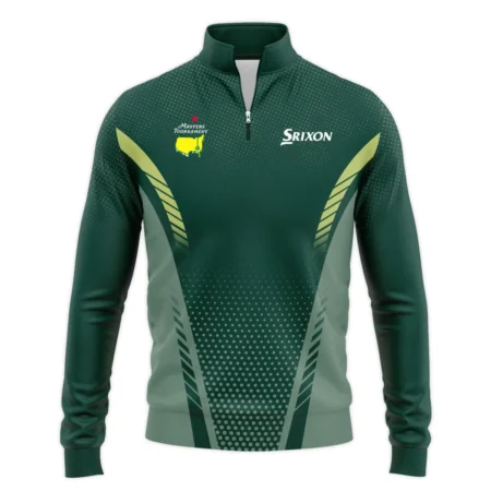 Collab Release Green Mix Srixon Masters Tournament Quarter-Zip Jacket All Over Prints BLMT220724A4SRISWZ