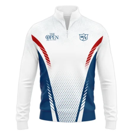 Special Release Red White Blue Wilson Staff Masters Tournament Quarter-Zip Jacket All Over Prints BLTOP090724A1WSSWZ