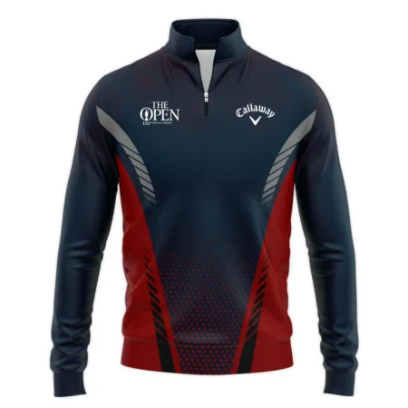 Special Release Dark Blue Red Callaway Masters Tournament Quarter-Zip Jacket All Over Prints BLTOP090724A2CLWSWZ