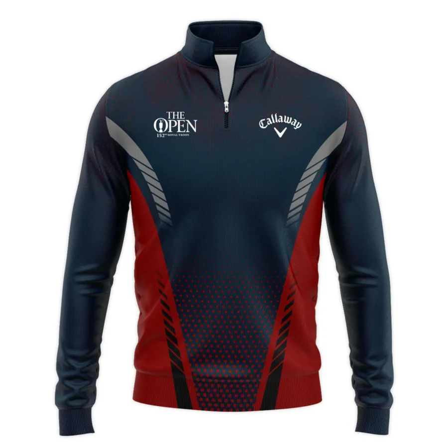 Special Release Dark Blue Red Callaway Masters Tournament Quarter-Zip Jacket All Over Prints BLTOP090724A2CLWSWZ