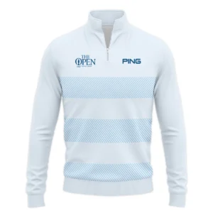 Special Release Ping 152nd Open Championship Light Blue Background Line Pattern Zipper Hoodie Shirt All Over Prints HOTOP100724A01PIZHD