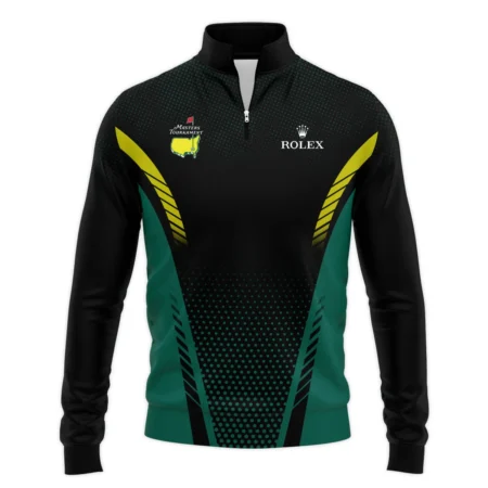 Special Release Green Mix Black Rolex 125th U.S. Open Oakmont Quarter-Zip Jacket All Over Prints QTMT130724A1ROXSWZ