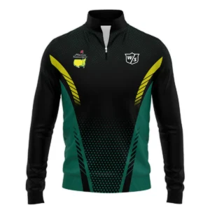 Special Release Green Mix Black Wilson Staff Masters Tournament Zipper Hoodie Shirt All Over Prints QTMT130724A1WSZHD