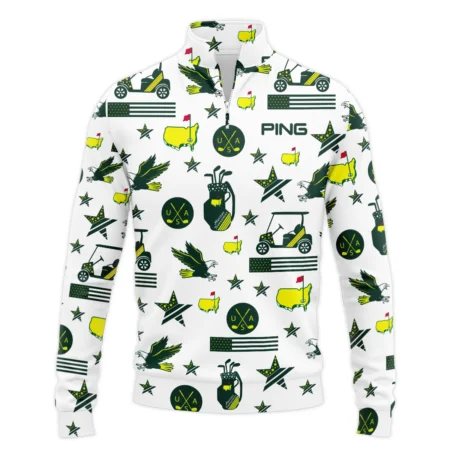 Golf Pattern Green Ping 125th U.S. Open Oakmont Quarter-Zip Jacket All Over Prints QTMT180724A1PISWZ