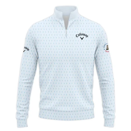 Special Release Light Blue Callaway 125th U.S. Open Oakmont Quarter-Zip Jacket All Over Prints QTUSM8724A2CLWSWZ