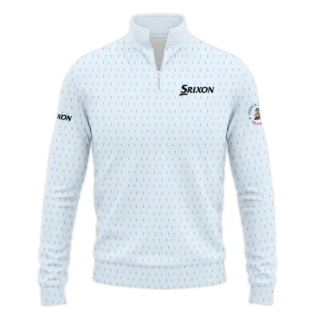 Special Release Light Blue Srixon Golf 125th U.S. Open Oakmont Quarter-Zip Jacket All Over Prints QTUSM8724A2SRSWZ