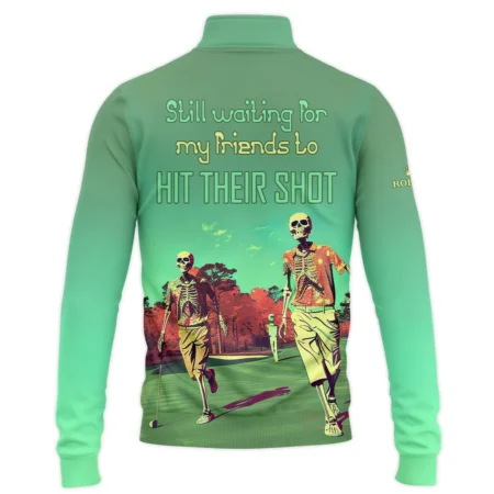 Special Waiting For Hit Their Shot Quarter Zip Jacket Shirt Rolex BLG110724A3ROXSWZ