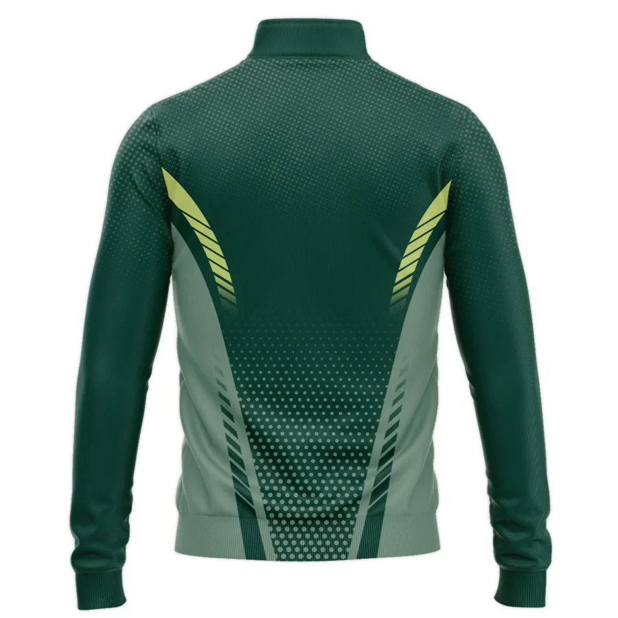 Collab Release Green Mix Srixon Masters Tournament Quarter-Zip Jacket All Over Prints BLMT220724A4SRISWZ