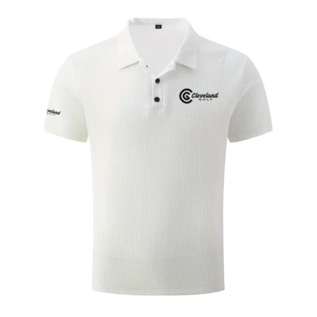 Brand Cleveland Golf Mesh Polo Shirt Mens Summer Short Sleeve Golf Shirts QTBR050724A1CL