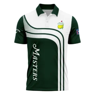 Special Release Zipper Polo Shirt Callaway Masters Tournament All Over Prints HOMT260824A03CLWZPL