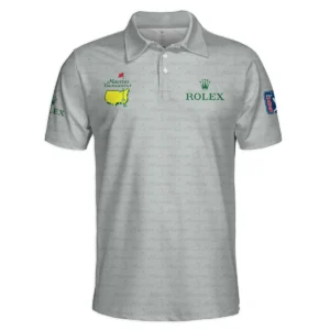 Army Green Pattern Rolex Masters Tournament  V-neck Polo Shirt All Over Prints QTMT13024A1ROXVPL