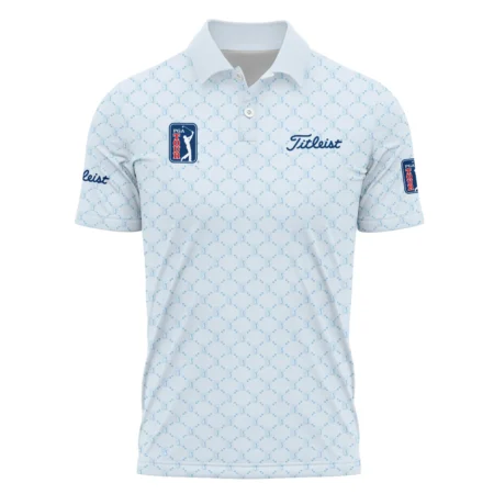 Light Blue Pattern Titleist PGA Tour Polo Shirt All Over Prints QTPGA020824A2TLPL