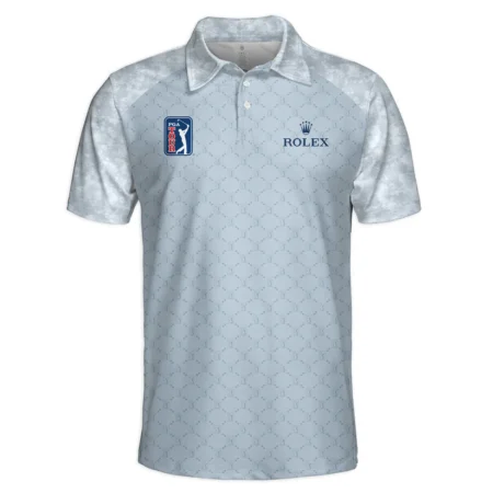 Light Blue Camo Pattern Rolex PGA Tour Polo Shirt All Over Prints QTPGA060824A2ROXPL