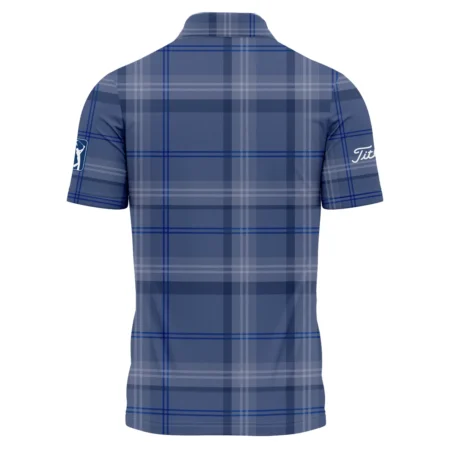 Tartan Navy Color Titleist PGA Tour Polo Shirt All Over Prints QTPGA020824A3TLPL