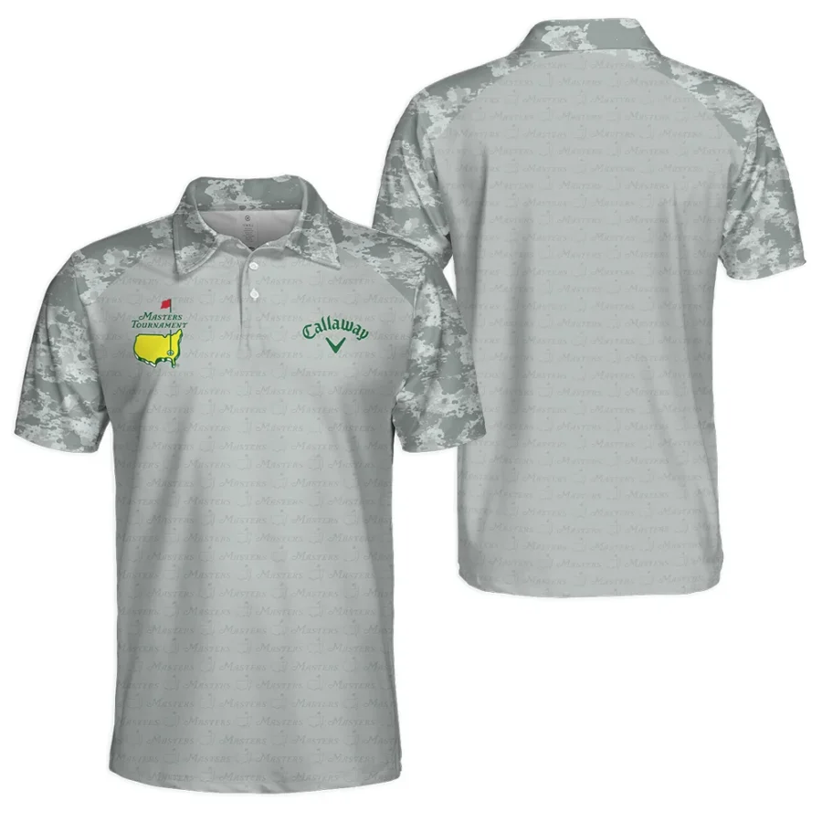 Army Green Pattern Callaway Masters Tournament Polo Shirt All Over Prints QTMT080824A1CLWPL