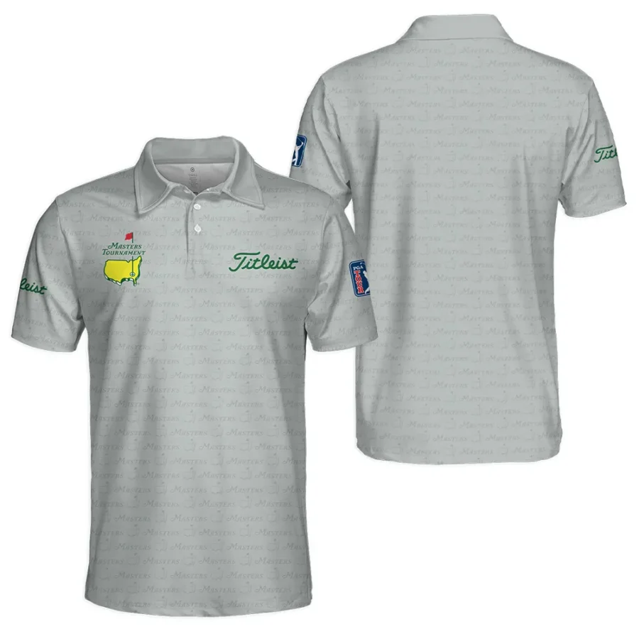 Army Green Pattern Titleist Masters Tournament Polo Shirt All Over Prints QTMT13024A1TLPL