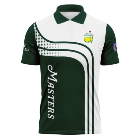 Special Release Zipper Polo Shirt Rolex Masters Tournament All Over Prints HOMT260824A03ROXZPL