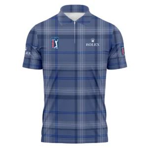 Tartan Navy Color Rolex PGA Tour Hoodie Shirt All Over Prints QTPGA020824A3ROXHD