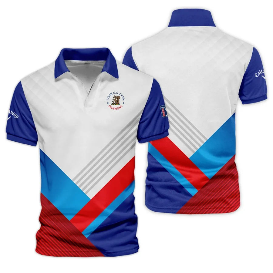 Special Release V-neck Polo Shirt Callaway 125th US Open Oakmont All Over Prints HOUSG280824A01CLWZVPL