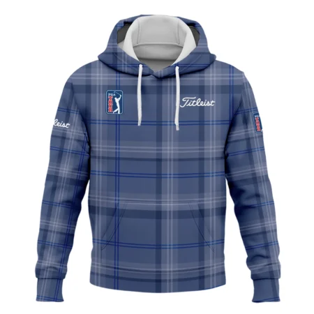 Tartan Navy Color Titleist PGA Tour Hoodie Shirt All Over Prints QTPGA020824A3TLHD