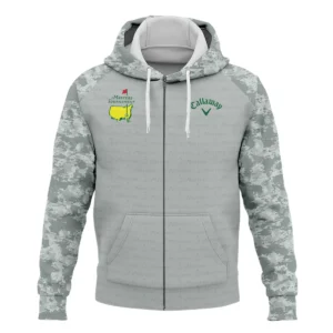 Army Green Pattern Callaway Masters Tournament Hoodie All Over Prints QTMT080824A1CLWHD