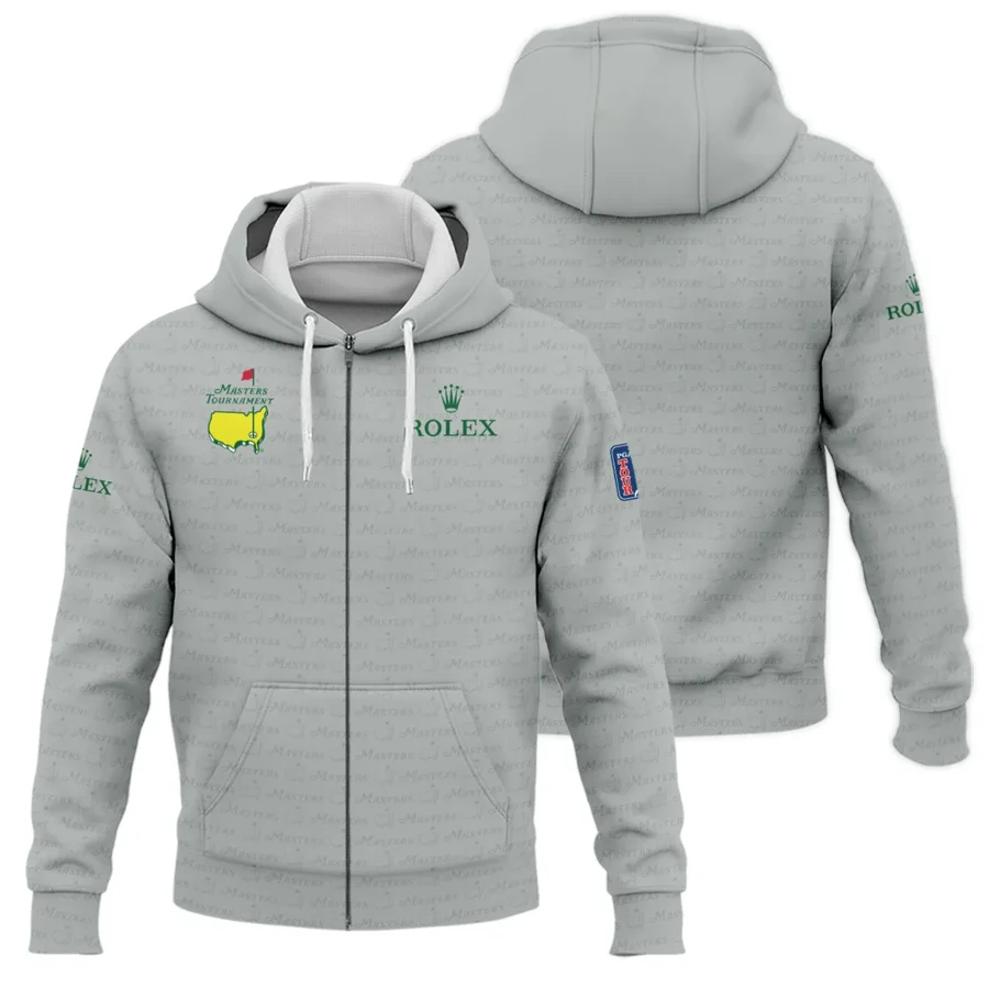 Army Green Pattern Rolex Masters Tournament Zipper Hoodie  All Over Prints QTMT13024A1ROXZHD