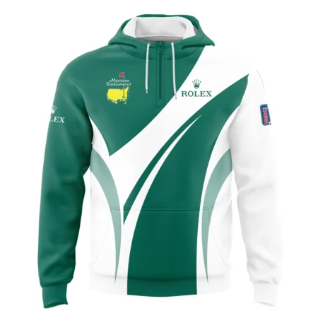 Special Release Rolex Masters Tournament 1/4 Zipper Hoodie All Over Prints QTMT260824A2ROXQHD