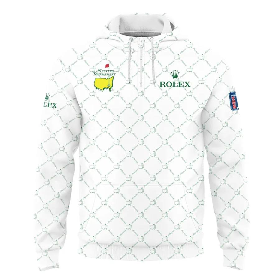 Special Release Rolex Masters Tournament 1/4 Zipper Hoodie All Over Prints QTMT270824A1ROXQHD