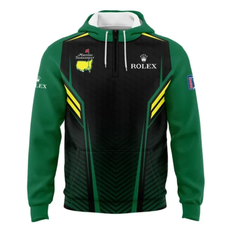 Special Release Rolex Masters Tournament 1/4 Zipper Hoodie All Over Prints QTMT270824A2ROXQHD