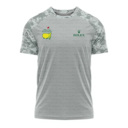 Army Green Pattern Rolex Masters Tournament T-Shirt All Over Prints QTMT080824A1ROXTS